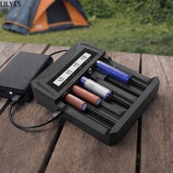 LILYES Intelligent LCD Battery USB Charger, 3.7V-4.2V Li-ion LCD Display Lithium battery charger, US