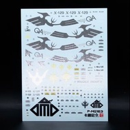 請睇info：MG Qubeley series embellir damned MKII Gundam foiled silver neon decal 卡碧尼系列 薔薇 壞 二型 高達燙銀螢光水貼