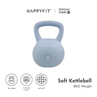 HAPPYFIT SOFT KETTLEBELL 8KG - BLUE