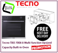 Tecno TBO 7008 8 Multi-function Upsized Capacity Built-in Oven / FREE EXPRESS DELIVERY