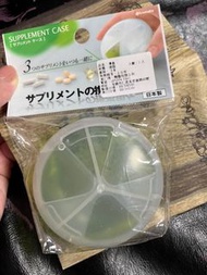 (全新)🇯🇵inomata 圓三格小藥盒