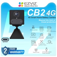 Ezviz CB2 4G 3MP Two Way Talk Motion Detection 4G LTE Battery Powered Smart Home Security CCTV Camer