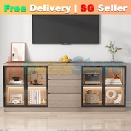 Nova&Store TV Solid Wood Floor Console With Drawer Storage TV Cabinet