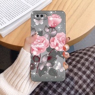 Softcase HP Oppo A3s / Realme C1 Fashion Flower Image Silicone Flower - Softcase - Cellphone Casing 