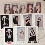 (G)idle gidle 2nd Full 2 Miyeon Minnie Soyeon Yuqi Shuhua Album Photocard