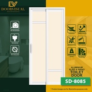 Slide and Swing Toilet Door asstl32