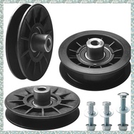 [h5bl3j6wj.ph] 532194326 V-Groove Idler Pulley and 532194327 Flat Idler Pulley Kit for Riding Lawn M