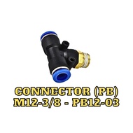 CONNECTOR (PB) M12-3/8 - PB12-03
