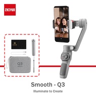 Zhiyun Smooth Q3, Q4 Handheld Smartphones Gimbal 3-Axis Steady Stabilizers for Smartphones/Action Ca