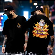 Top t-shirt with words image mahyong 2 mahyong ways Zeus olympus scanner