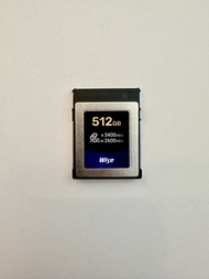 Wise Advanced CFX4-B Series CFexpress Type-B 4.0 記憶卡 512GB [R:3400 W:2600] (CFX4-B512)