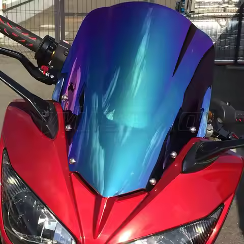 Motorcycle Windshield WindScreen Screen For 2006 2008 2009 2011 2012 2013 2014 2015 Yamaha FZ1 1000 