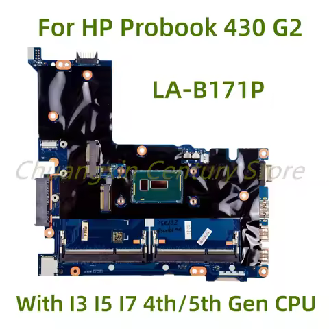 LA-B171P motherboard suitable for HP Probook 430 G2 laptop with I3 I5 I7-4th/5th Gen CPU 100% Tested