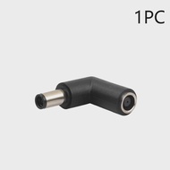 DC 7.4mm X 0.6mm Female To Male 90 Degree Right Angled DC Power Plug Connector Adapter Converter for