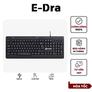 E-DRA EK501/ EK508 office keyboard 104-key gaming keyboard, Switch Life 10M