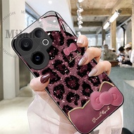 Vivo V60 V50 V40 Casing Vivo V40 Pro Casing V50 V40 Lite Casing Leopard Butterfly Liquid Glass Case 