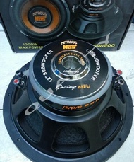 Speaker Subwoofer 12 Inch Ads Nitrous Nos Doublecoil 1000 Watt Deni9