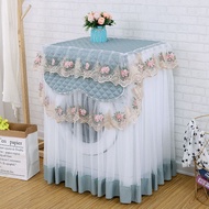 Home decoration lace fabric  washing machine cover waterproof  sun  dirty  drum washing machine cover side open washing machine cover 8kg10kg automatic universal washing machine cover front load