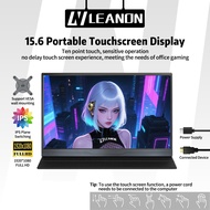 LEANON Portable Monitor For Laptop 1080P External Display 15.6 144Hz Portable Gaming Monitor 100% RG