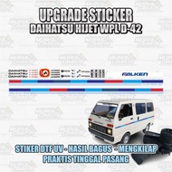 UPGRADE STICKER DAIHATSU HIJET WPL D42