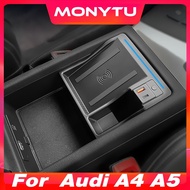 For Audi A4 B9 RS4 A5 RS5 Car charger USB3.0 fast charge mobile phone charging stand adapter 2023-20