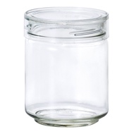 ADERIA CC Bottle 750ml Clear with Cosmetic Box, Made in Japan - Glass Canister for Seasonings, Coffe