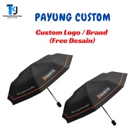 CUSTOM UMBRELLA FREE DESIGN CUSTOM FOLDING UMBRELLA/