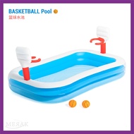 BESTWAY Basketball Inflatable Garden Swim Pool Toy Swiming Pool Kolam Renang Mainan Budak Kolam Mand