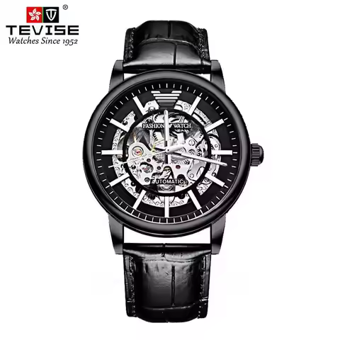 TEVISE Men's Mechanical Watch Fashionable Business Gentleman's Timepiece Ideal Gift for Valentine's 