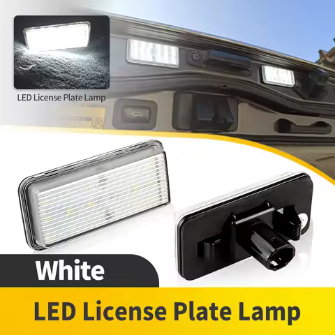 10PC For Toyota Land Cruiser 100 200 Prado Car Accessories LED Number License Plate Light Lamp For L