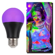 A19 E27 Black Light Led Bulb 9W Lamps Paint Spotlights Home Fluorescent Glow Atmosphere 360° Lightin