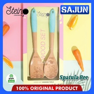 Stein Cookware SPATULA BEE Wood Set Cooking Tools