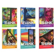 Cambridge Think Textbook Cambridge Middle School English Textbook Think Start/1/2/3/4/5 For Student Book + Worbook