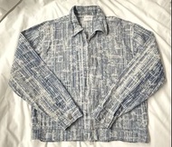 購自韓國 藍色牛仔布小香風薄身外套 thin denim jacket