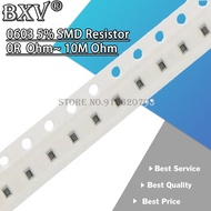100PCS 0603 5% SMD Resistor 120K ~ 10M 1/10W 150K 200K 300K 470K 560K 1M 2.2M 10M Patch resistance