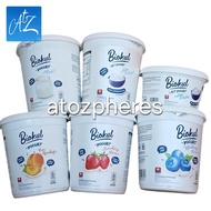 Yoghurt rendah lemak halal MUI Diamond Biokul Low Fat SET YOGURT No Added Sugar 500ml Plain Apricot 