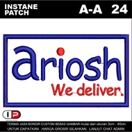 A-A24 SUPER PREMIUM EMBROIDERED EMBLEM PATCH - I PATCH