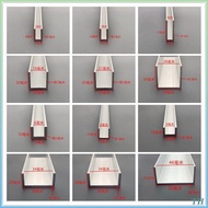 Aluminum Alloy U Internal Width of Groove6mm8mm10mm12mm13mm16mmU Grooved Aluminum U Grooved Glass Ed