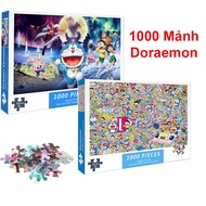 Doraemon 1000-piece puzzle, intellectual educational puzzle set Meaningful gift