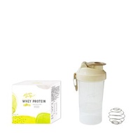 網友好評敲碗組-香草牛奶乳清蛋白-盒裝12入+奶油白搖搖杯 好滋好