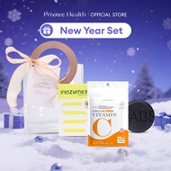 (Prime Health X OABS Vital Set) ดูแลครบเรื่องสุขภาพ Vitamin C 500 mg+ Inozyme เอนไซม์ (สูตรน้ำ/สูตรผ