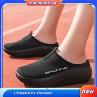 size35-43 lightweight Women Slip on shoes wedge Half shoes Causal shoes for women 42/43