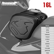 Beg Cangkang Keras Motosikal Rhinowalk 16L Beg Terowong Motosikal Skuter dengan Penutup Hujan Beg Ba