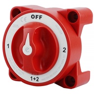 DC 32V 350A Battery Switch 4-Position Selector Marine Boat Battery Selector Switch Disconnect for Ma