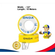 Onda 10-Meter Seal Tape Seal Tape/Faucet Pipe Insulation