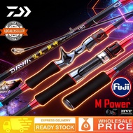 DAIWA Baitcasting Rod Carbon Ultralight 1.8-2.4M 2-Piece 1/8-3/4oz