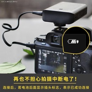 Feng เหมาะสำหรับมาตรฐาน Sony มือถือภายนอกแหล่งจ่ายไฟ A7C A7M3 A7S4/S3/2 A7R4/2/A6500 R3/6400 Nikon ZFC Z6II Z7II Z5ฟูจิชาร์จกล้อง XT4  camera parts
