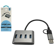 HUB - USB / Thai C 3.0 Adapter - 4 USB 3.0 T 3623, 3 USB 3.0+TF+SD T 3629, 4 USB 3.0 P 227