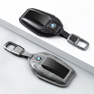 Leather Car Key Case Cover For BMW 5 7 series G11 G12 G30 G31 G32 i8 I12 I15 G01