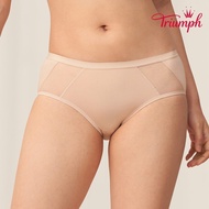 Triumph-Free Zero Wearing Feeling Series Basic Mid-Waist Boxer Briefs M-EL Intellectual Nude|87-2290